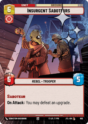 Insurgent Saboteurs JTL 902