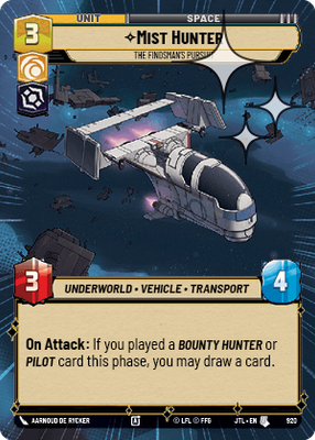 Mist Hunter JTL 920