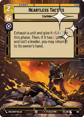 Heartless Tactics JTL 928