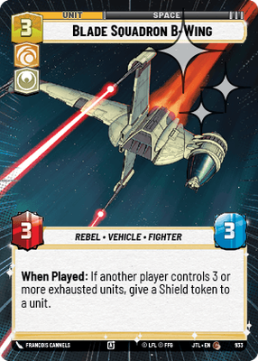 Blade Squadron B-Wing JTL 933
