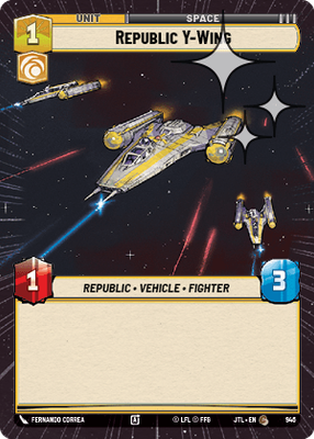 Republic Y-Wing JTL 946