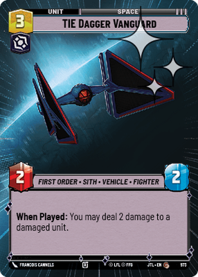 TIE Dagger Vanguard JTL 973