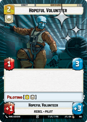 Hopeful Volunteer JTL 980