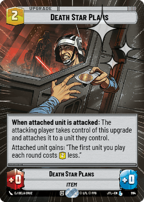 Death Star Plans JTL 994