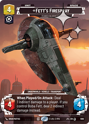 Fett's Firespray JTL 1082