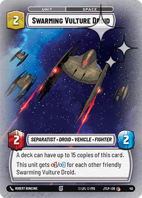 Swarming Vulture Droid JTLP 40