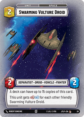 Swarming Vulture Droid JTLP 20