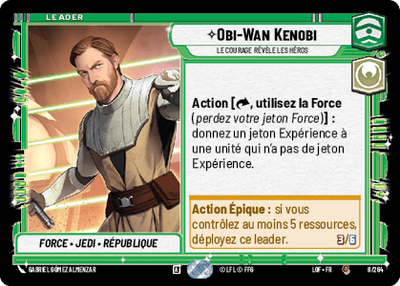 Obi-Wan Kenobi - carte Star Wars Unlimited