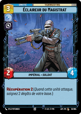 Éclaireur du Magistrat - carte Star Wars Unlimited