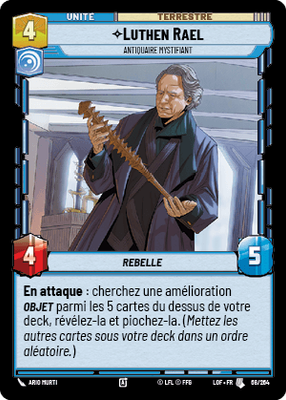 Luthen Rael - carte Star Wars Unlimited