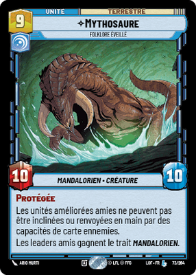 Mythosaure - carte Star Wars Unlimited