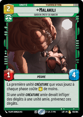 Malakili - carte Star Wars Unlimited