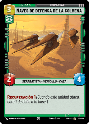 Naves de defensa de la colmena
