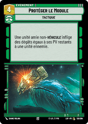 Protéger le Module - carte Star Wars Unlimited