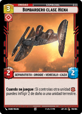 Bombardero clase Hiena