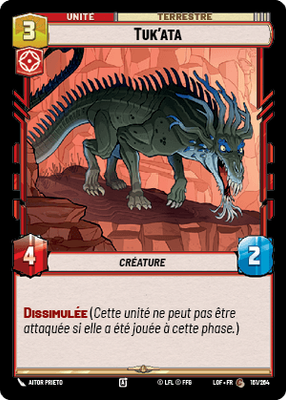 Tuk'ata - carte Star Wars Unlimited