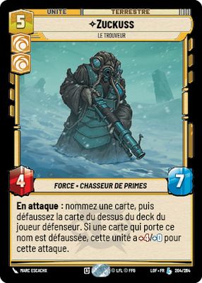 Zuckuss - carte Star Wars Unlimited