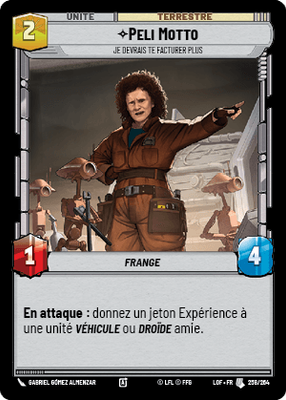 Peli Motto - carte Star Wars Unlimited