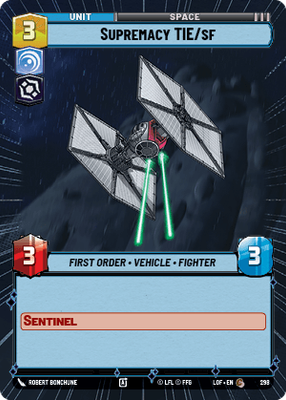 Supremacy TIE/sf LOF 298