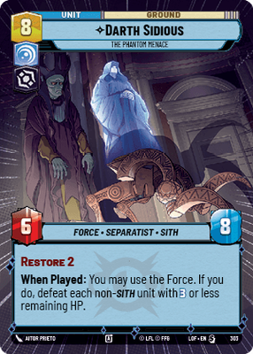 Darth Sidious LOF 303