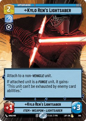 Kylo Ren's Lightsaber LOF 304