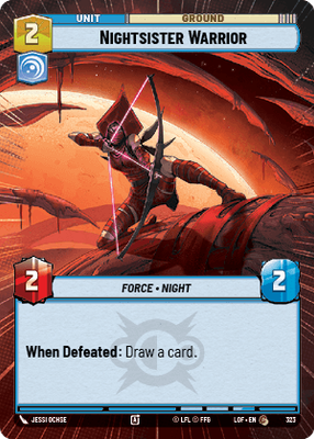 Nightsister Warrior LOF 323