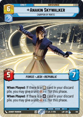 Anakin Skywalker LOF 334