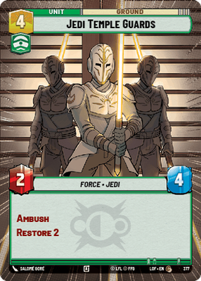 Jedi Temple Guards LOF 377