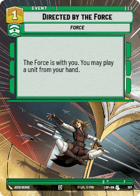 Directed by the Force LOF 387