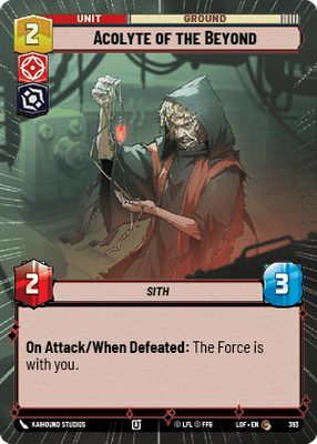 Acolyte of the Beyond LOF 393