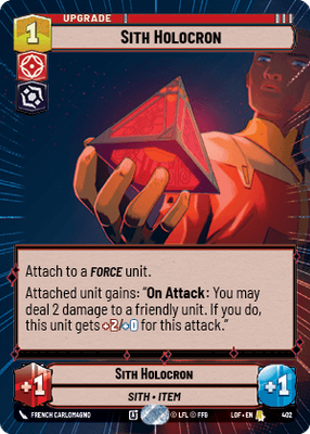 Sith Holocron LOF 402