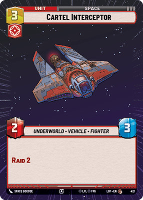 Cartel Interceptor LOF 421