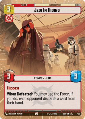 Jedi In Hiding LOF 423