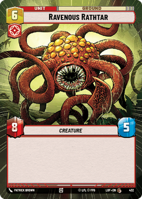 Ravenous Rathtar LOF 432