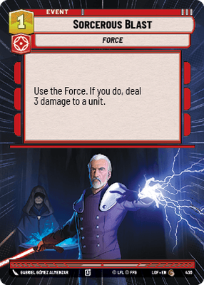 Sorcerous Blast LOF 436