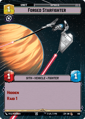 Forged Starfighter LOF 492