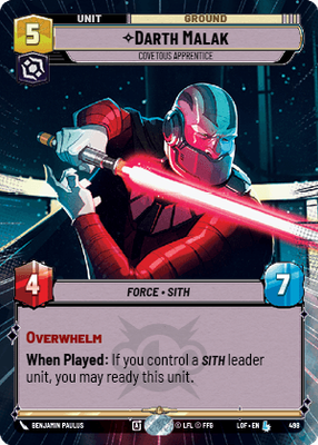 Darth Malak LOF 498