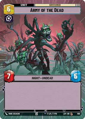 Army of the Dead LOF 500