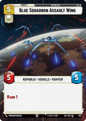 Blue Squadron Assault Wing LOF 515