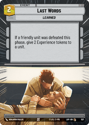 Last Words LOF 527