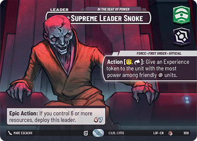 Supreme Leader Snoke LOF 1010