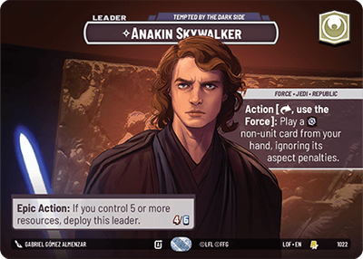 Anakin Skywalker LOF 1022
