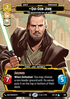 Qui-Gon Jinn LOF 1051