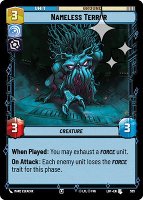 Nameless Terror LOF 535