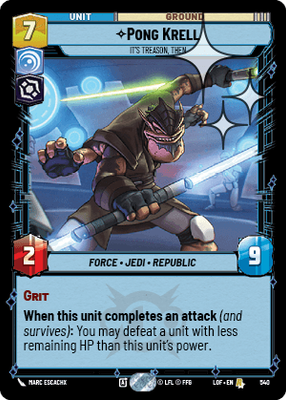 Pong Krell LOF 540