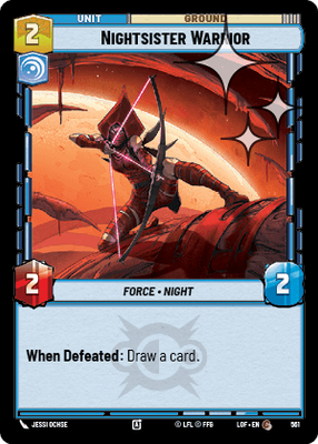Nightsister Warrior LOF 561
