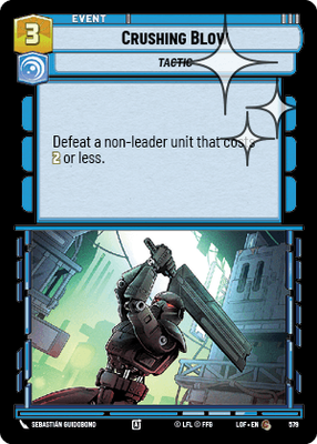 Crushing Blow LOF 579