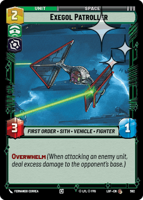 Exegol Patroller LOF 582