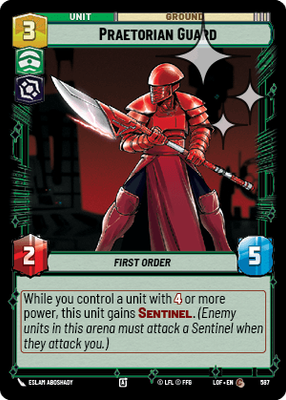 Praetorian Guard LOF 587