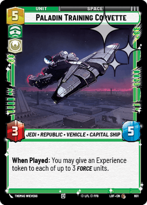 Paladin Training Corvette LOF 601